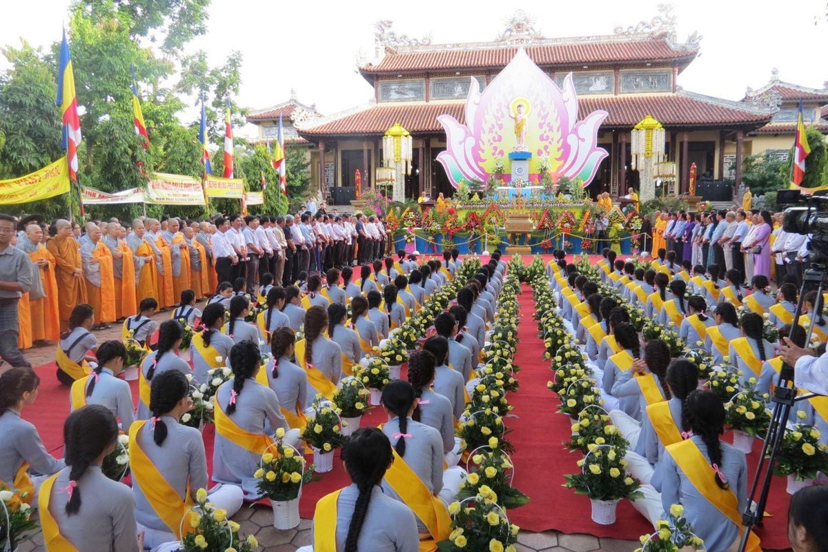 Buddhism - the most influential religion in Vietnam, spreading from temples to daily life